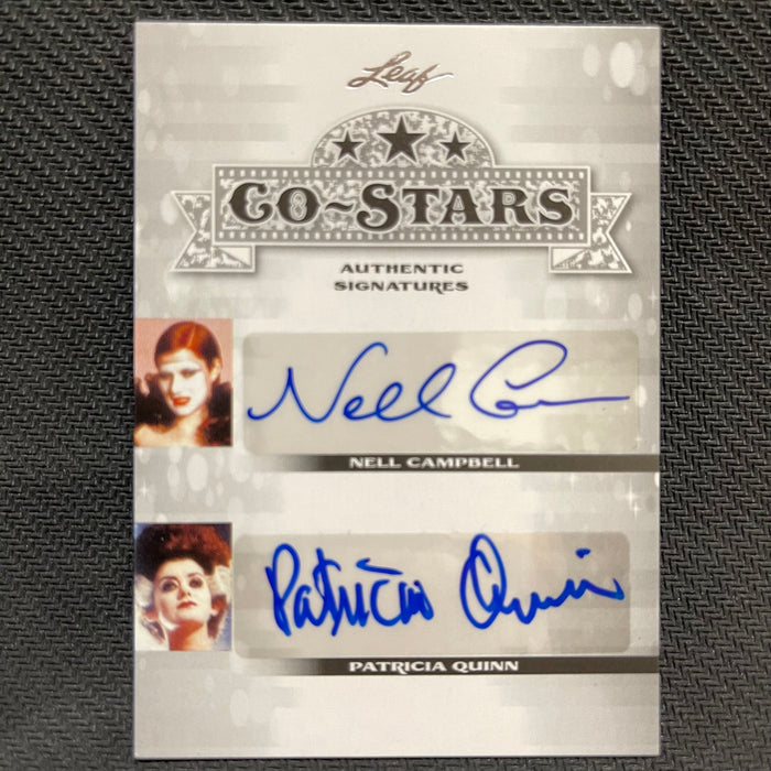 Leaf Co-Star 2013 - Nell Campbell and Patrica Quinn - Rocky Horror Picture Show Vintage Trading Card Singles Topps
