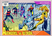 Marvel Universe 1991 - 114 - Avengers vs. Ultron Vintage Trading Card Singles Impel   