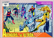 Marvel Universe 1991 - 114 - Avengers vs. Ultron Vintage Trading Card Singles Impel