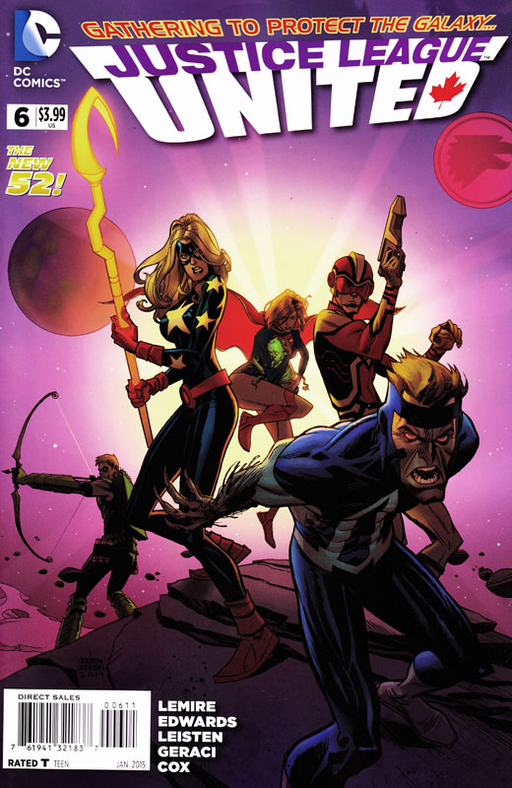 Justice League United #06A Comics DC   