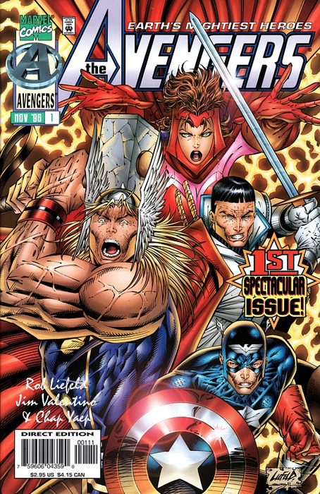 Avengers, Vol. 2 - #01A Comics Marvel   