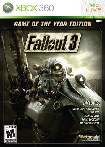Fallout 3 - Game of the Year Edition - Xbox 360 - in Case Video Games Microsoft   