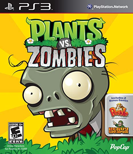 Plants vs Zombies - Playstation 3 - in Case Video Games Sony   