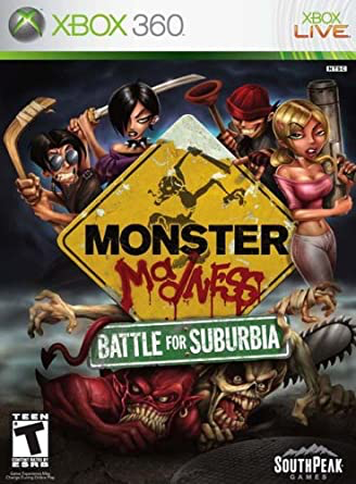 Monster Madness - Xbox 360 - in Case Video Games Microsoft   