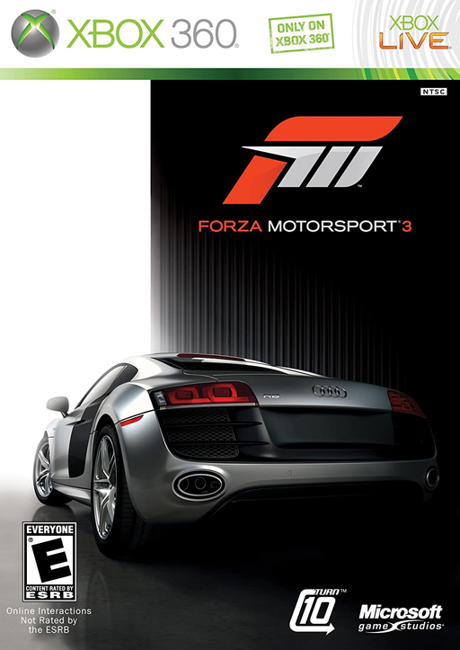 Forza Motorsport 3 - Xbox 360 - in Case Video Games Microsoft   