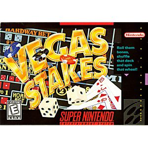 Vegas Stakes  - SNES - Loose Video Games Heroic Goods and Games   