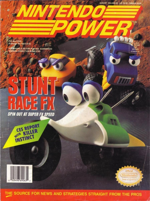 Nintendo Power - Issue 063 - Stunt FX Racing Odd Ends Nintendo   