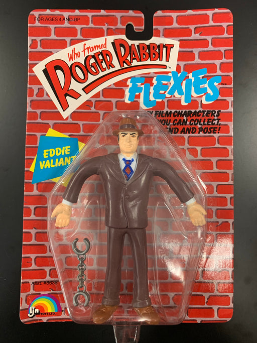Roger Rabbit Flexies - Eddie Valiant Vintage Toy Heroic Goods and Games   