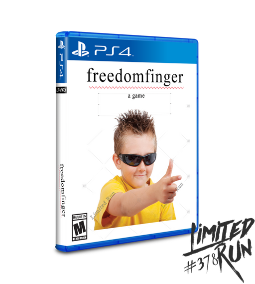 Freedom Finger - Limited Run #378 - Playstation 4 - Sealed Video Games Limited Run   