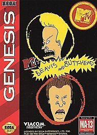 Beavis and Butthead - Genesis - Complete Video Games Sega   
