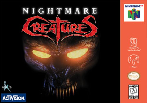 Nightmare Creatures - N64 - Loose Video Games Nintendo   