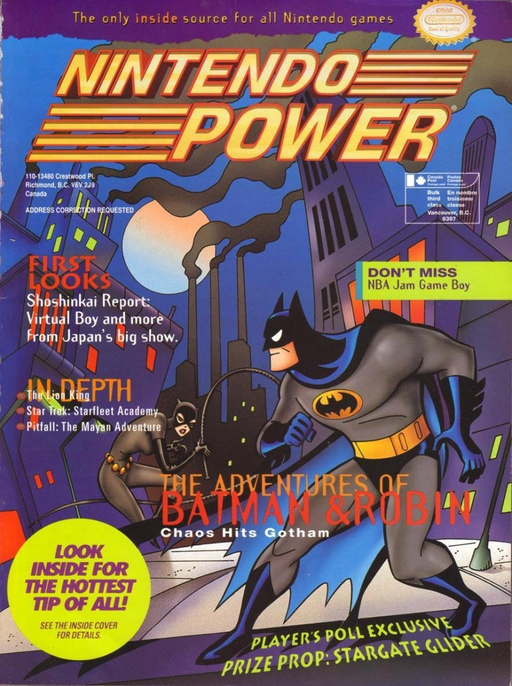 Nintendo Power - Issue 068 - Adventures of Batman and Robin Odd Ends Nintendo   