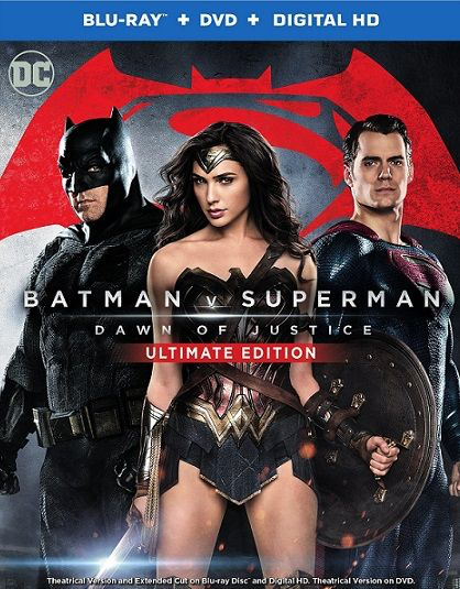 Batman v Superman: Dawn of Justice - Blu-Ray Media Heroic Goods and Games   