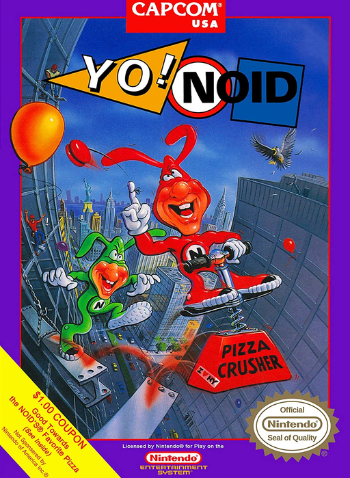 Yo! Noid - NES - Loose Video Games Nintendo   