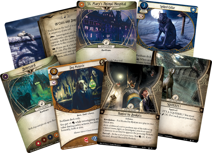 Barkham Horror: The Meddling of Meowlathotep Expansion Board Games ASMODEE NORTH AMERICA   