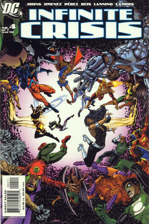Infinite Crisis #4B Comics DC   