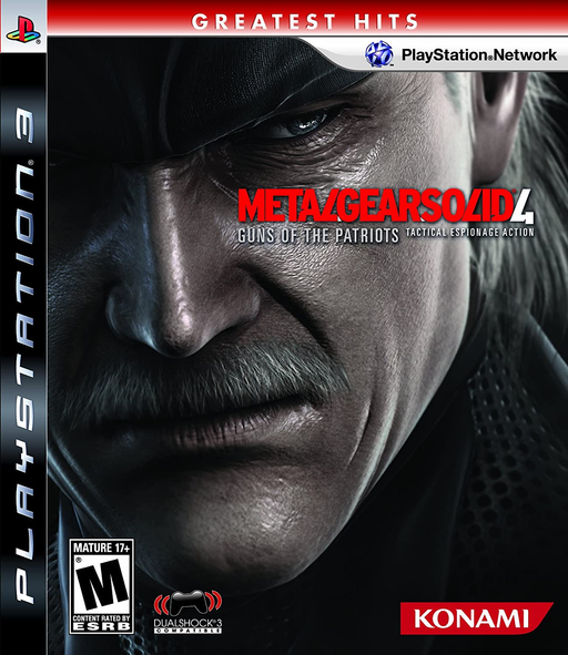 Metal Gear Solid 4 - Playstation 3 - Complete Video Games Sony   