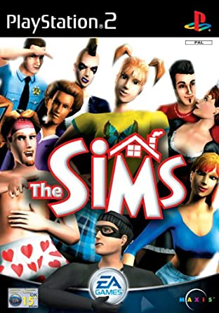 The Sims - Playstation 2 - in Case Video Games Sony   