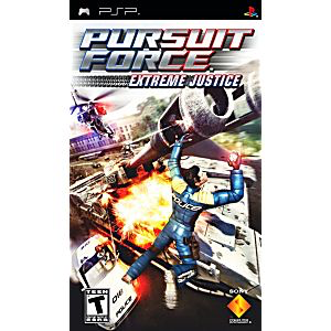 Pursuit Force - Extreme Justice - PSP - in Case Video Games Sony   