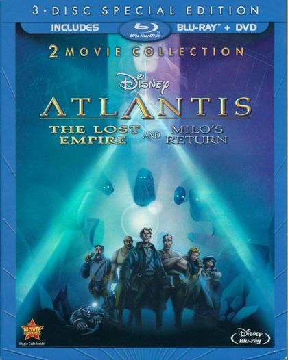 Atlantis: The Lost Empire and Milo’s Return - Blu-Ray Media Heroic Goods and Games   