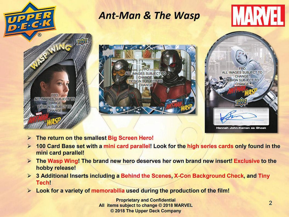 Ant-Man and The Wasp Trading Card Hobby Box - 2018 Vintage Trading Cards Heroic Goods and Games   