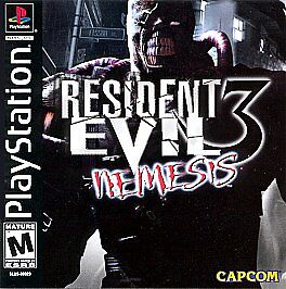 Resident Evil 3 - Nemesis - Playstation 1 - Complete Video Games Sony   