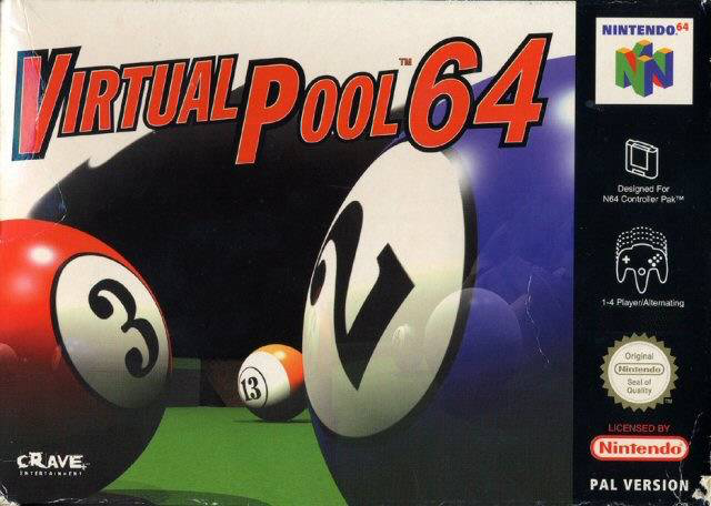 Virtual Pool - N64 - Loose Video Games Nintendo   