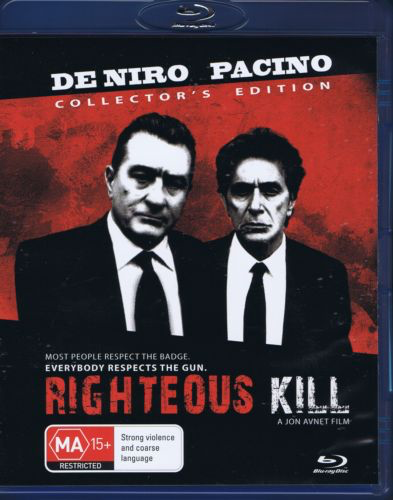 Righteous Kill - Blu-Ray Media Heroic Goods and Games   