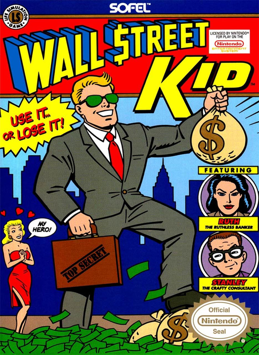 Wall Street Kid - NES - Loose Video Games Nintendo   