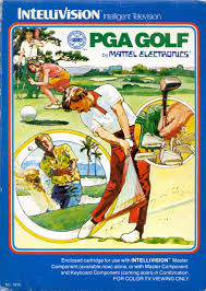 PGA Golf - Intellivision - Complete in Box Video Games Mattel   