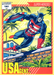 Marvel Universe 1991 - 035 - USAgent Vintage Trading Card Singles Impel