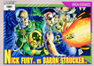 Marvel Universe 1991 - 111 - Nick Fury vs. Baron Strucker Vintage Trading Card Singles Impel