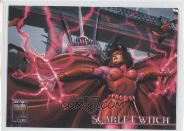 Marvel Premium QFX 1997 - 60 - Scarlet Witch - Damaged Card Vintage Trading Card Singles Fleer   