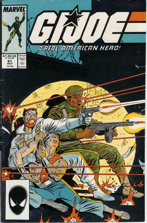 G.I. Joe: A Real American Hero (Marvel) #061 Comics Marvel   