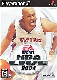 NBA Live 2004 - Playstation 2 - Complete Video Games Sony   