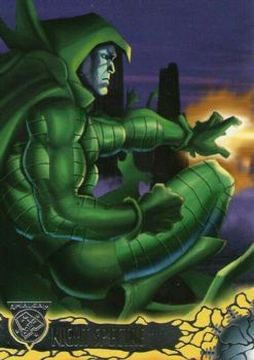 Marvel DC Amalgam 1996 - 79 - Night Spectre Versus Speed Demon Vintage Trading Card Singles Skybox