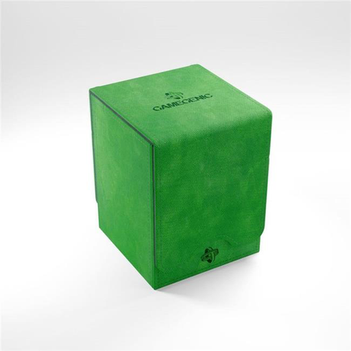 Gamegenic Squire - 100+ Card Convertible Deck Box: Green Accessories Asmodee   