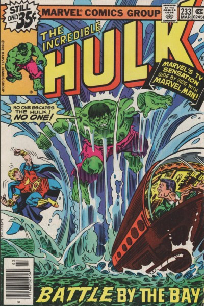 Incredible Hulk, Vol. 1 #233 Comics Marvel   