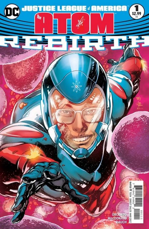 Justice League Of America: The Atom Rebirth #01A Comics DC   