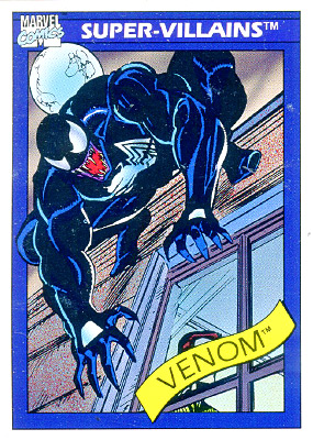 Marvel Universe 1990 - 073 - Venom Vintage Trading Card Singles Impel   