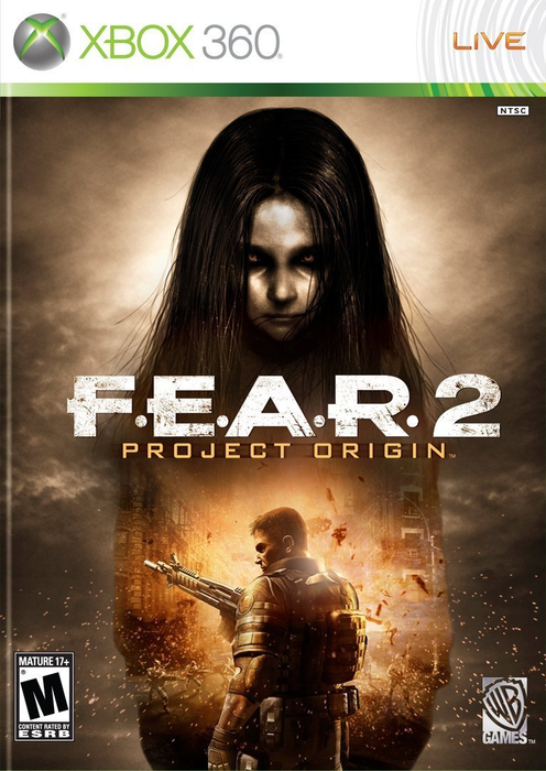 FEAR 2 - Project Origin - Xbox 360 - in Case Video Games Microsoft   