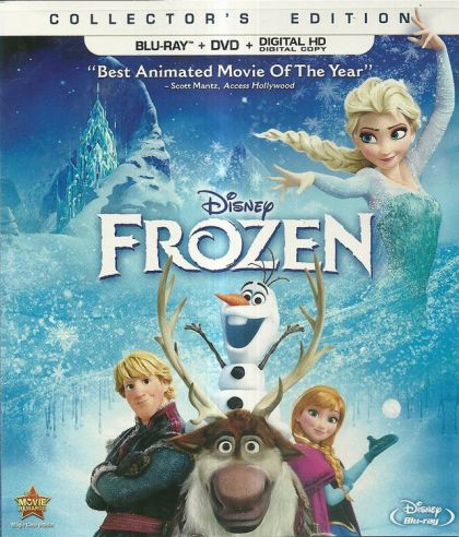 Frozen - Blu-Ray Media Heroic Goods and Games   