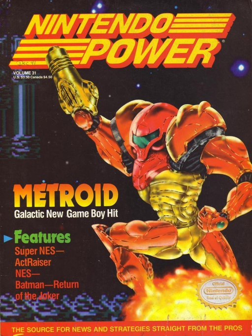 Nintendo Power - Issue 031 - Metroid Odd Ends Nintendo   