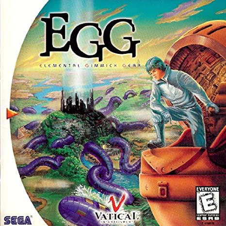 EGG  - Elemental Gimmick Gear - Dreamcast - Complete Video Games Sega   