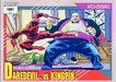 Marvel Universe 1991 - 126 - Daredevil vs. Kingpin Vintage Trading Card Singles Impel