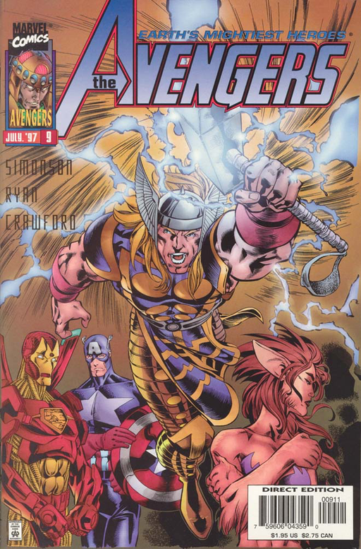 Avengers, Vol. 2 - #09 Comics Marvel   