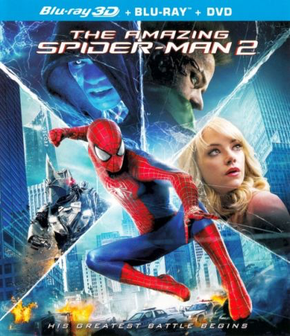 Amazing Spider-Man 2 - Blu-Ray 3D Media Heroic Goods and Games   