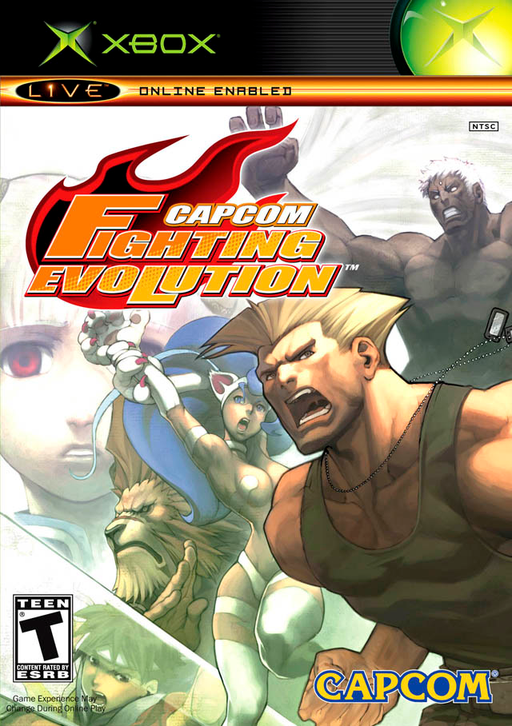 Capcom Fighting Evolution - Xbox - Complete Video Games Microsoft   