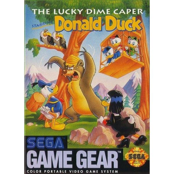 Donald Duck and the Lucky Dime Caper - Game Gear - Loose Video Games Sega   
