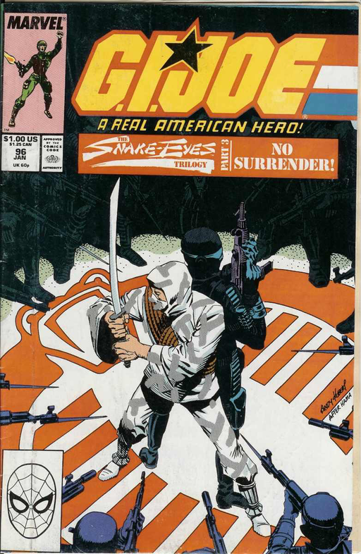 G.I. Joe: A Real American Hero (Marvel) #096 Comics Marvel   
